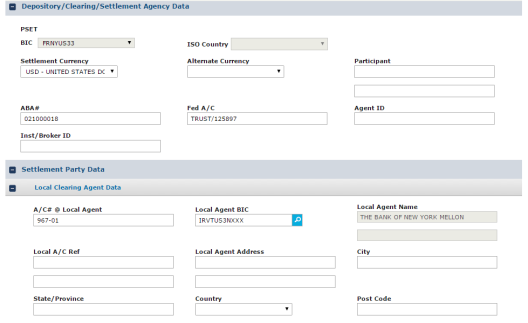 Investment Manager Fedwire SSIs, Two Levels of Clearing With an FFC Account