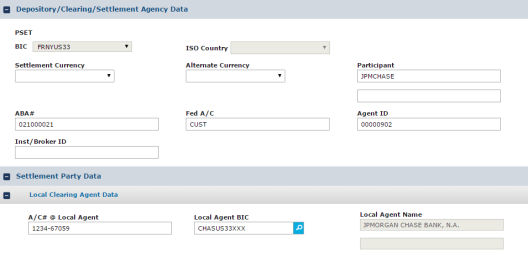 Investment manager Fedwire settlement instructions, Two Levels of Clearing