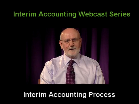 Interim Accounting Process (Part 3 of 4)