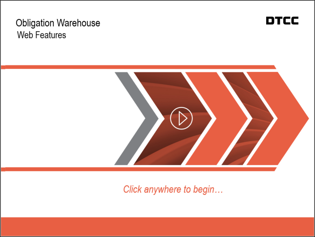 Obligation Warehouse Web Features